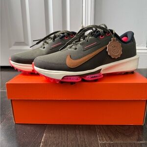 Nike Olive and Tan Athletic Shoes